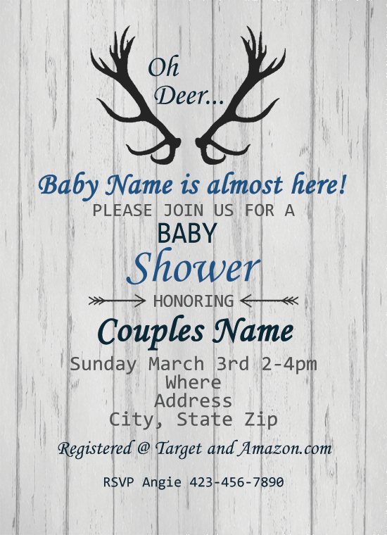 FC INVITES DEER ANTLER 2