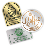 Foil Stamped Stickers