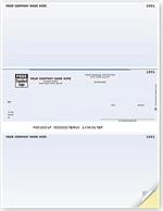 DLM105 Laser Middle Checks Peachtree for DOS Compatible 8 1/2 x 11
