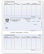 DLM218 Accounts Payable Laser Checks Compatible with RealWorld 8 1/2 x 11