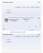 DLM229 Laser Middle Accounts Payable Check Compatible with Sage/Peachtree 8 1/2 x 11