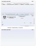 DLM301 Laser Payroll Checks Compatible with Sage/Peachtree 8 1/2 x 11